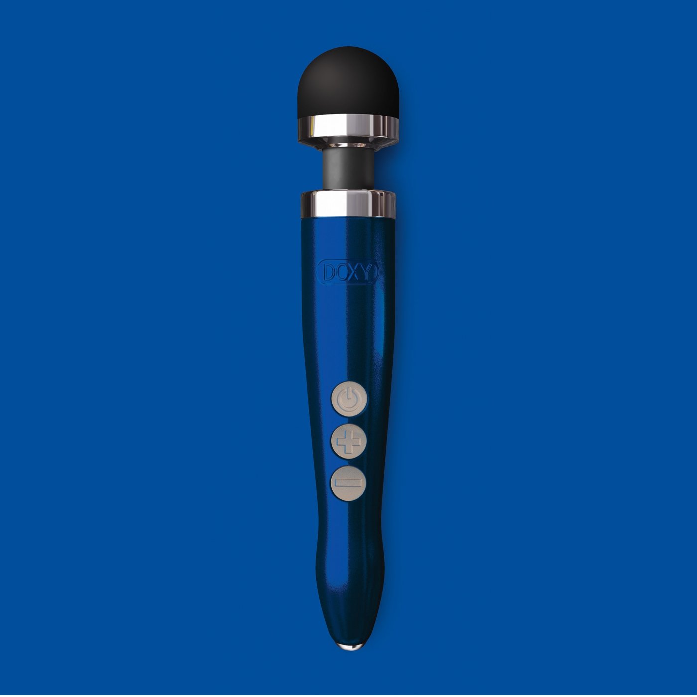 Doxy Die Cast 3R Rechargeable Wand Massager Blue Flame