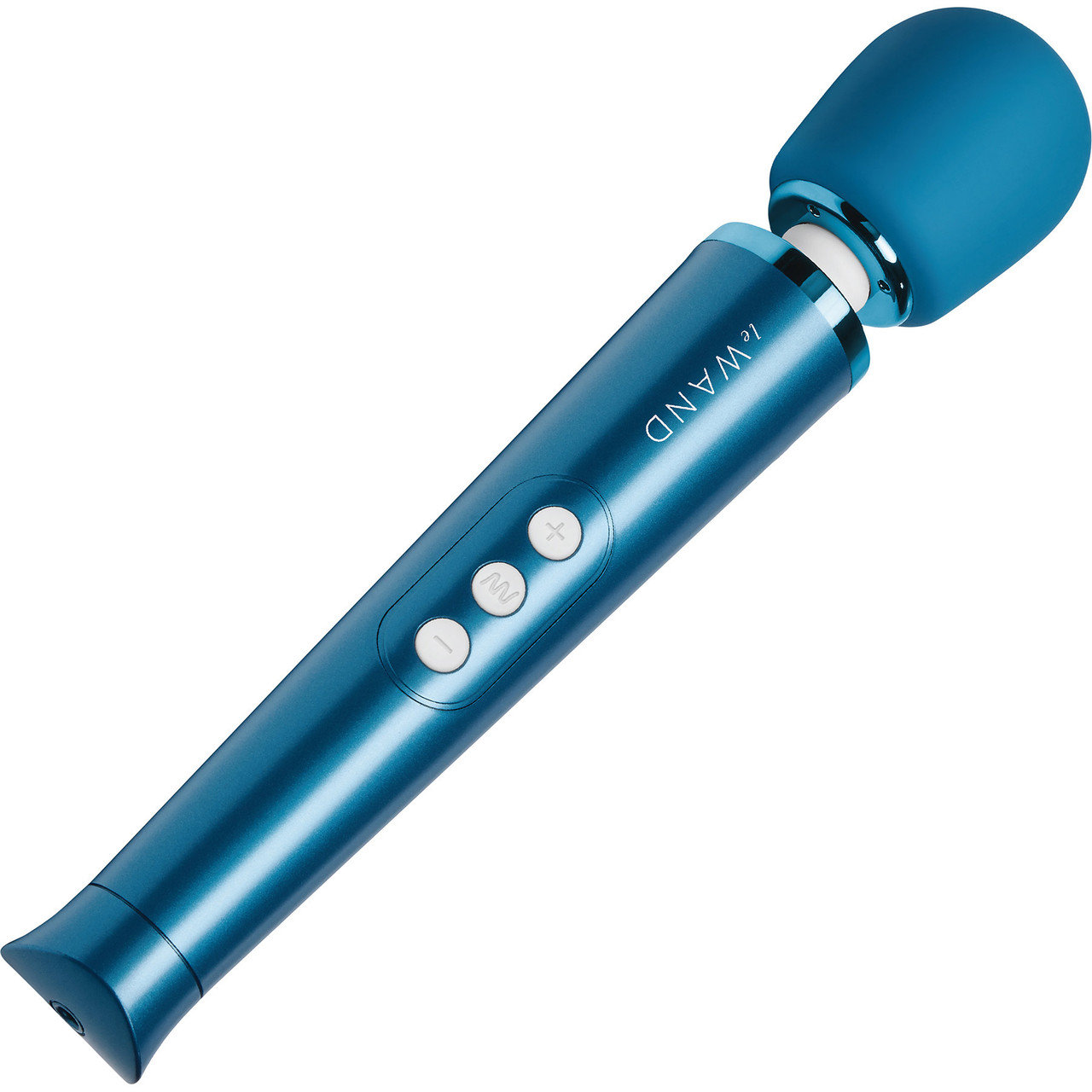 Le Wand  Petite Mini Rechargeable Massage Wand Vibrator Blue