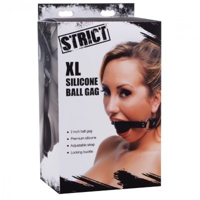 XL Silicone Gag Ball 2 Inch