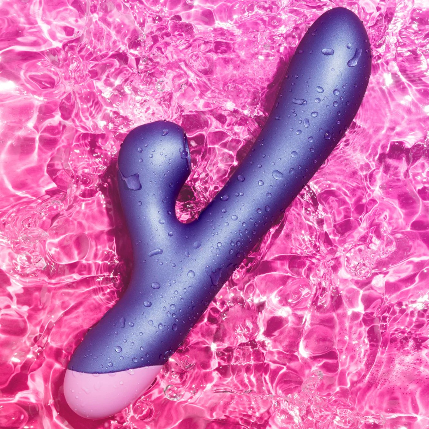 ROMP Pulse Rechargeable Rabbit Vibrator with Clitoral Stimulation