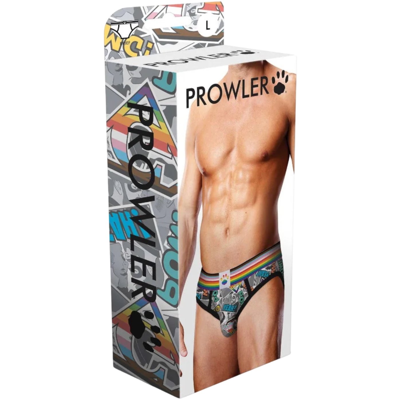 Prowler Comic Book Brief Rainbow