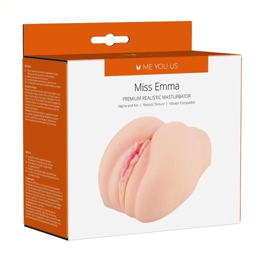 Me You Us Miss Emma Premium Realistic Pussy & Butt Masturbator