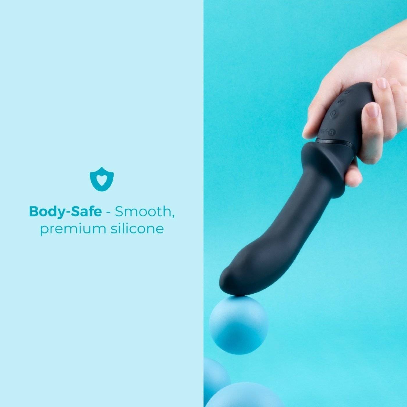 b-Vibe Rimming P-Spot Vibe Rotating & Vibrating Prostate Massager