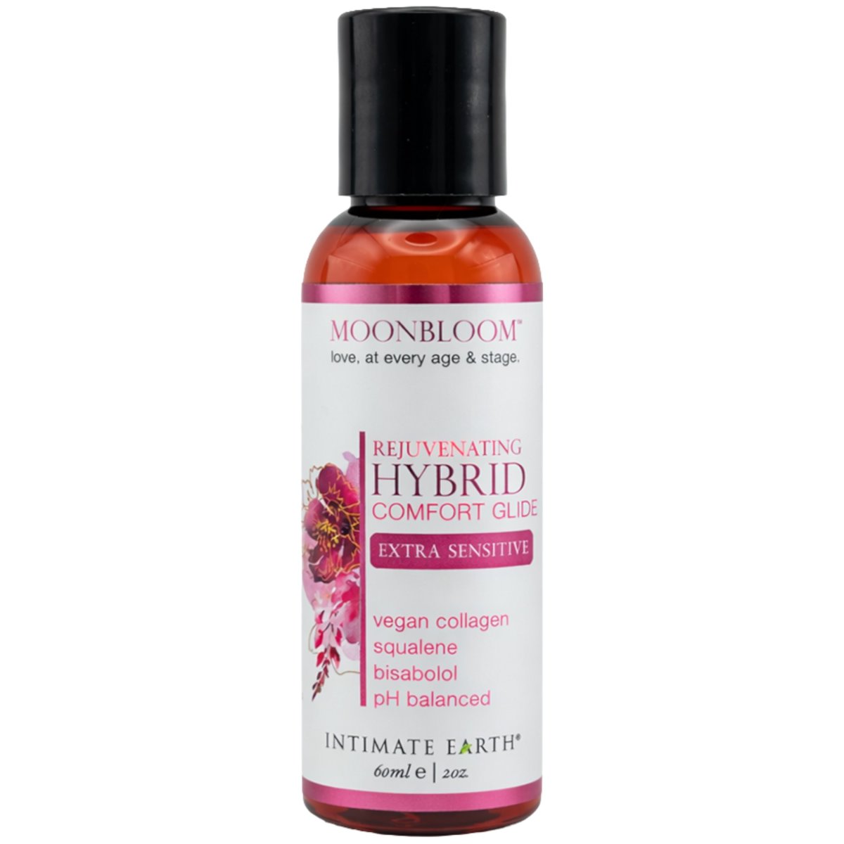 Intimate Earth MoonBloom Menopause Rejuvenating Hybrid Comfort Glide, 60 ml