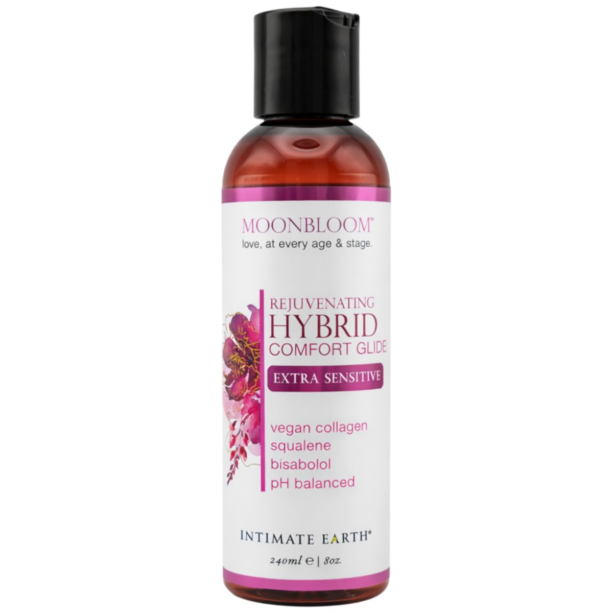 Intimate Earth MoonBloom Menopause Rejuvenating Hybrid Comfort Glide, 240 ml