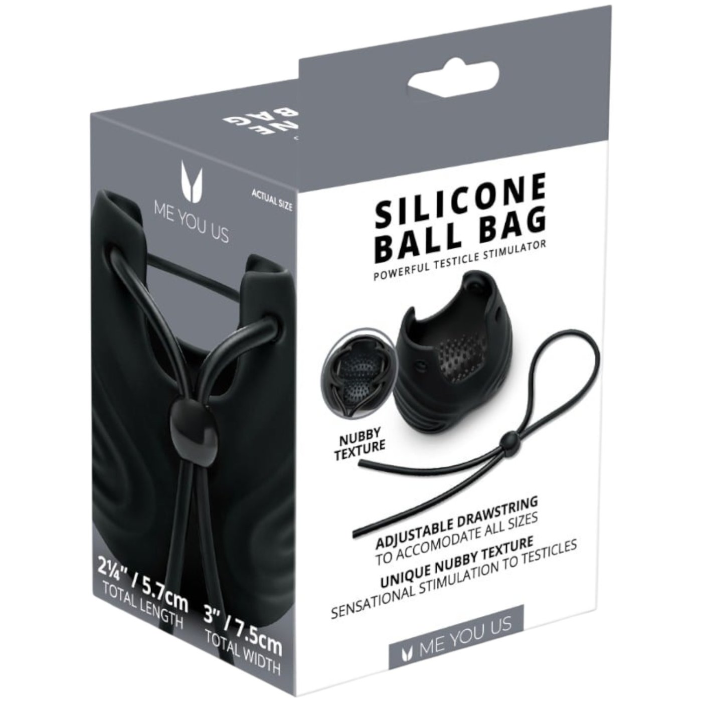 Me You Us Vibrating Silicone Ball Bag Testicle Stimulator