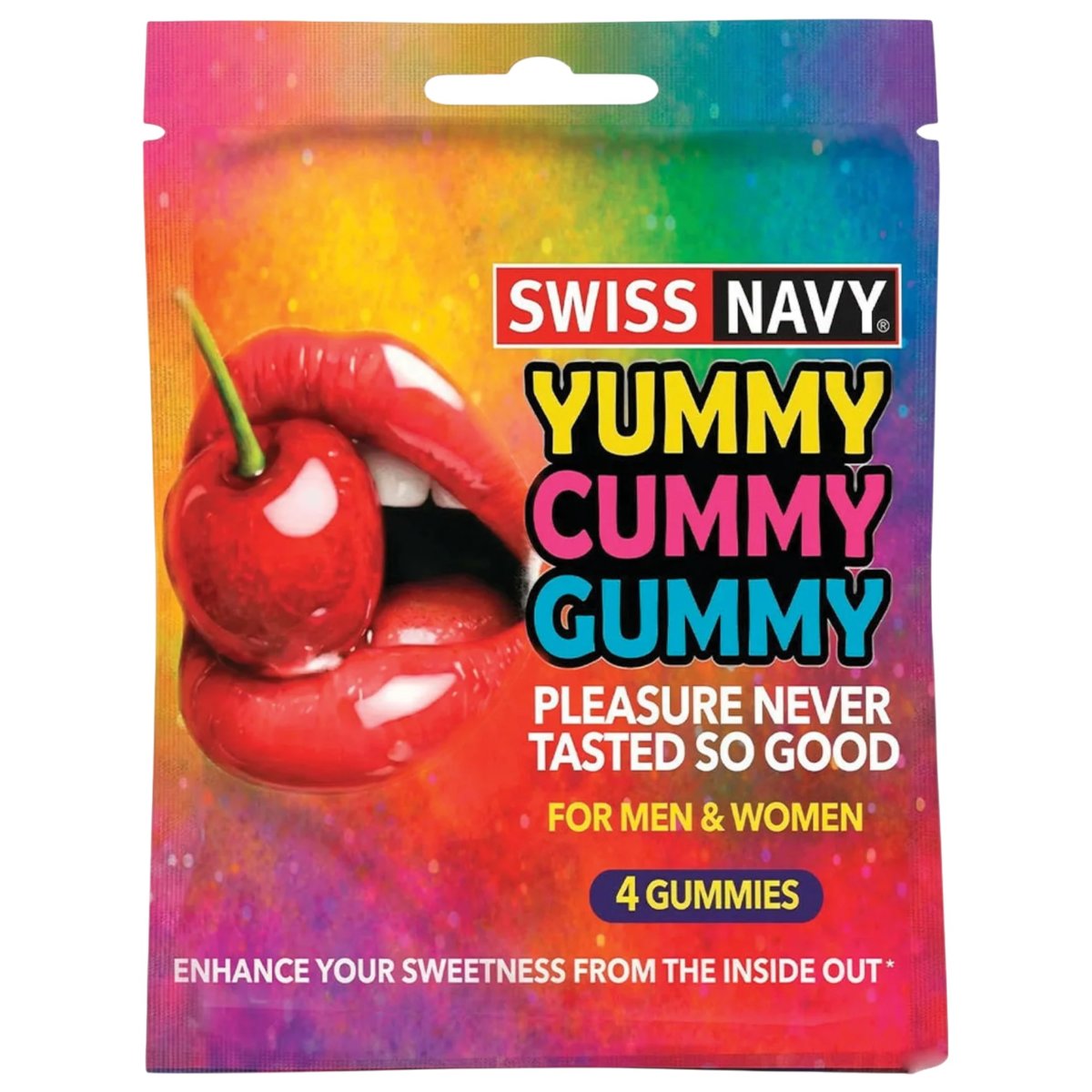 Swiss Navy Yummy Cummy Gummy Sex Gummies (4 Pack)