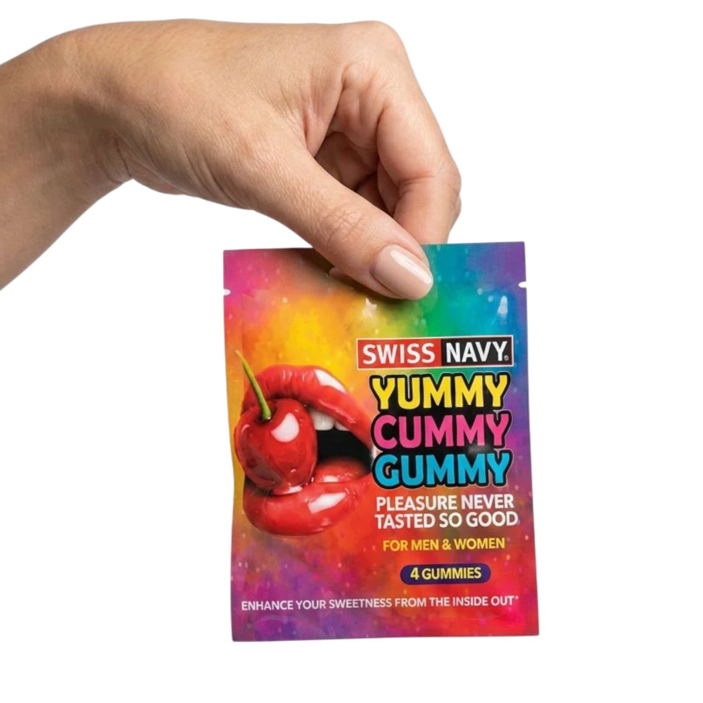Swiss Navy Yummy Cummy Gummy Sex Gummies (4 Pack)
