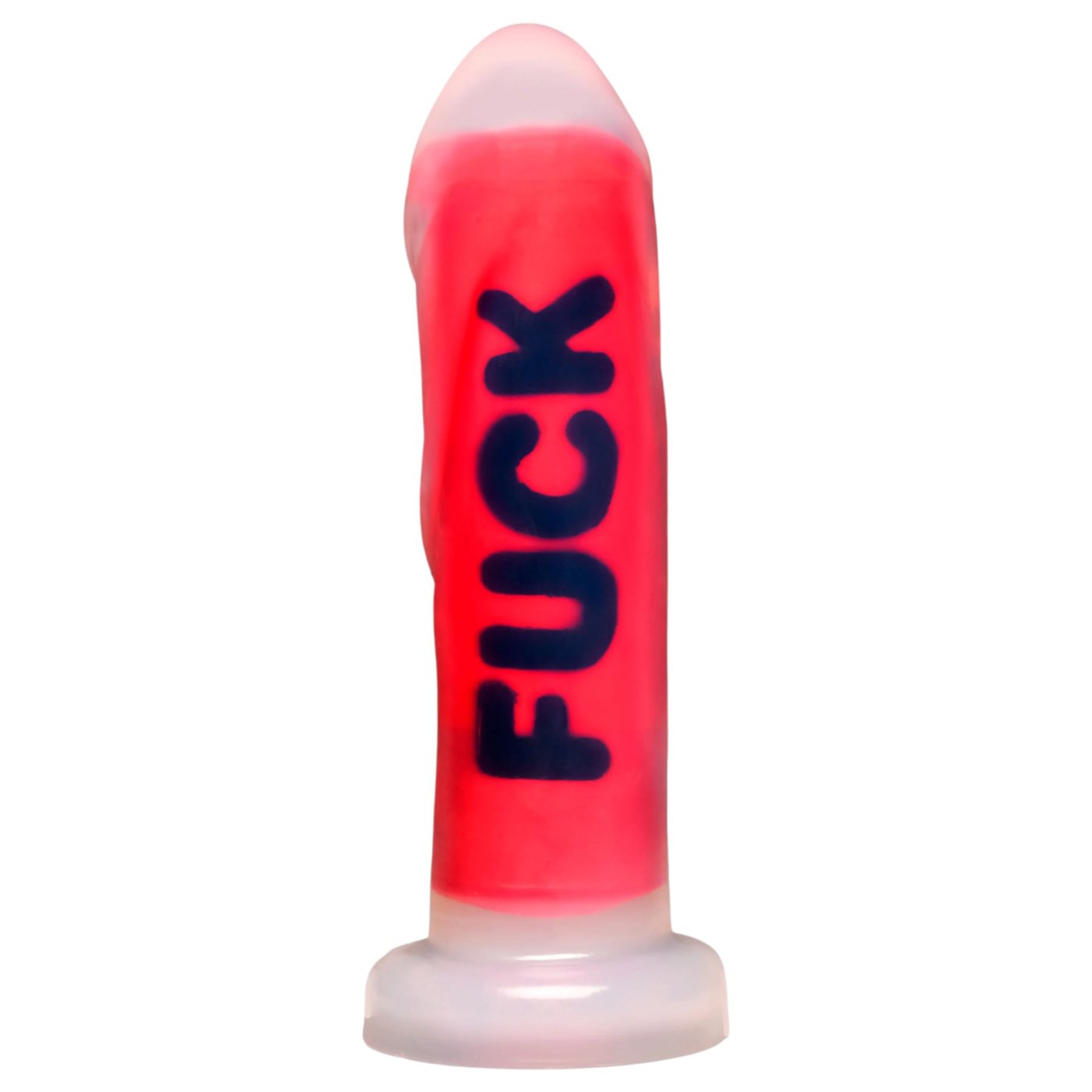 Master Series FUCK Silicone Dildo with Suction Cup 7 Inch