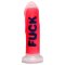 Master Series FUCK Silicone Dildo with Suction Cup 7 Inch