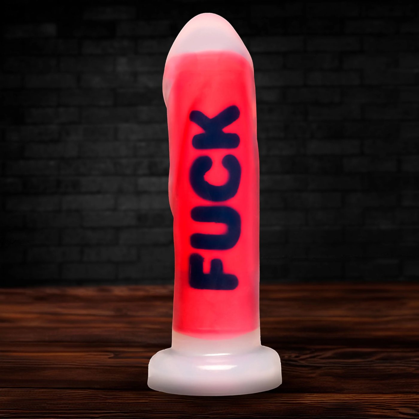 Master Series FUCK Silicone Dildo with Suction Cup 7 Inch