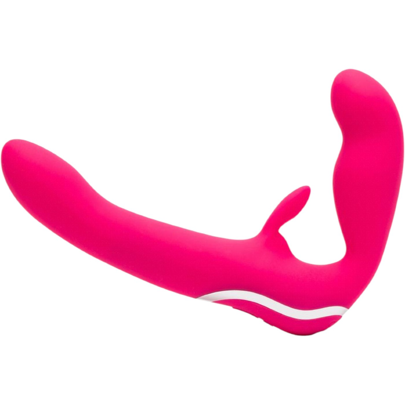 Happy Rabbit Rechargeable Vibrating Strapless Strap-On