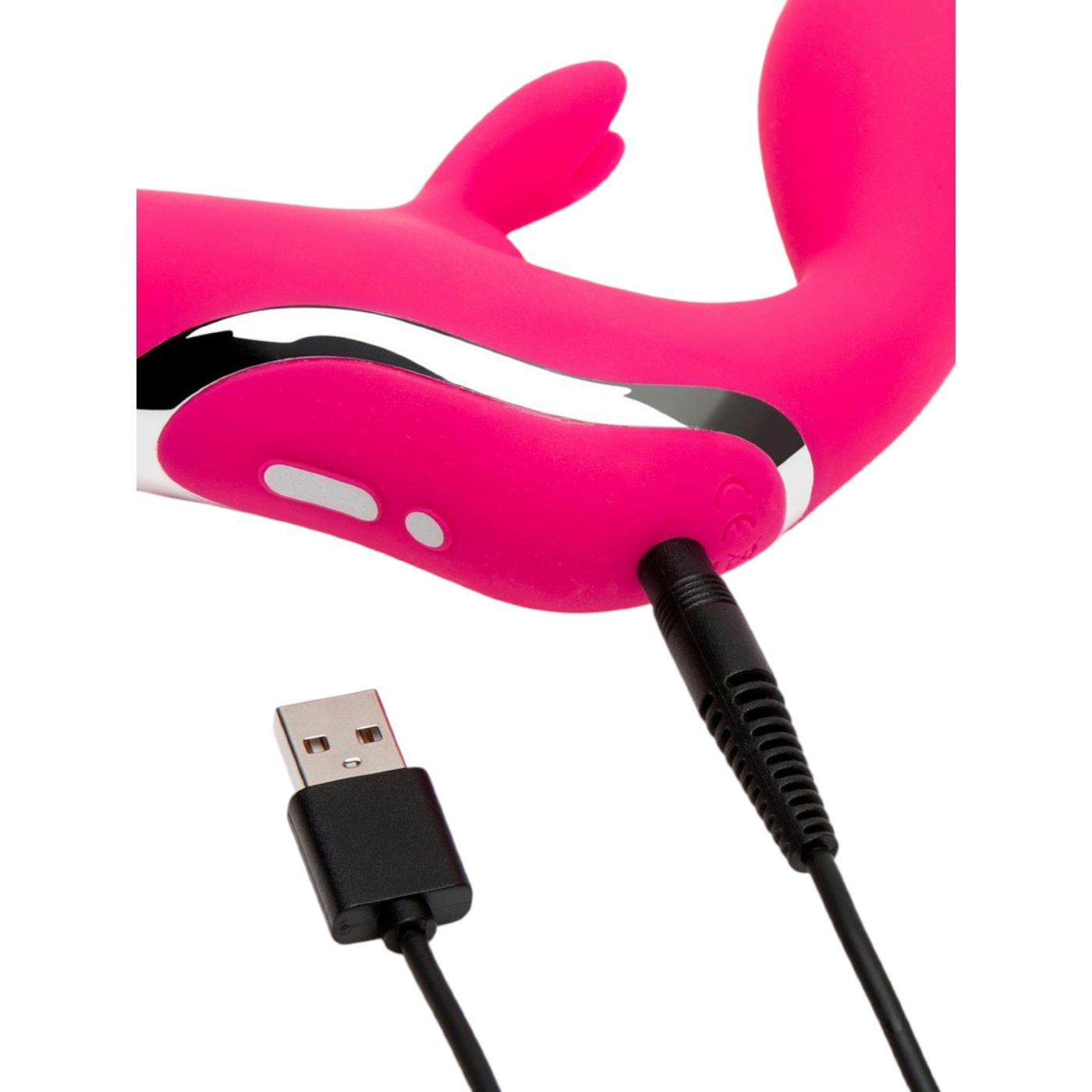 Happy Rabbit Rechargeable Vibrating Strapless Strap-On