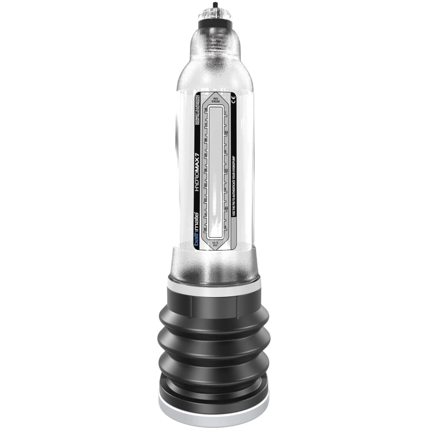 Bathmate Hydromax7 Penis Pump Clear 5-7 Inches
