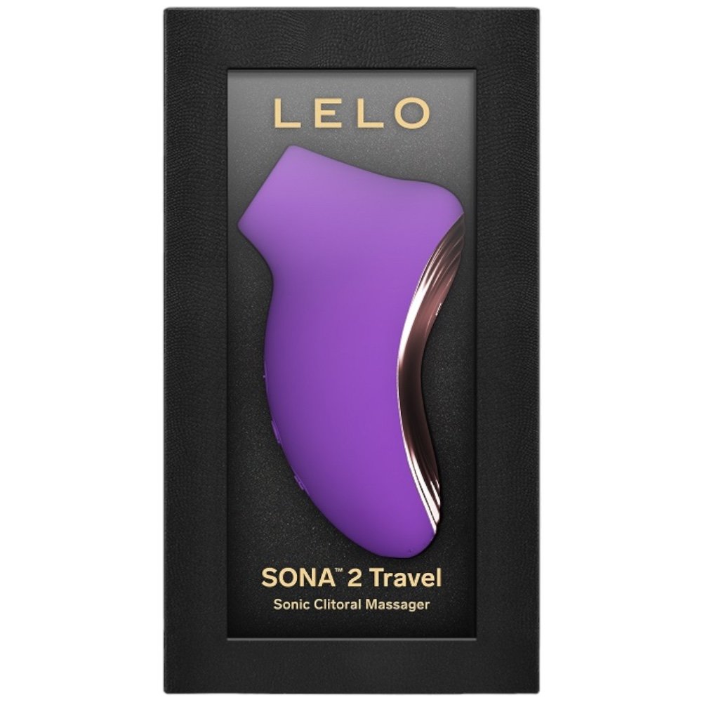 LELO Sona 2 Travel Rechargeable Clitoral Vibrator Purple