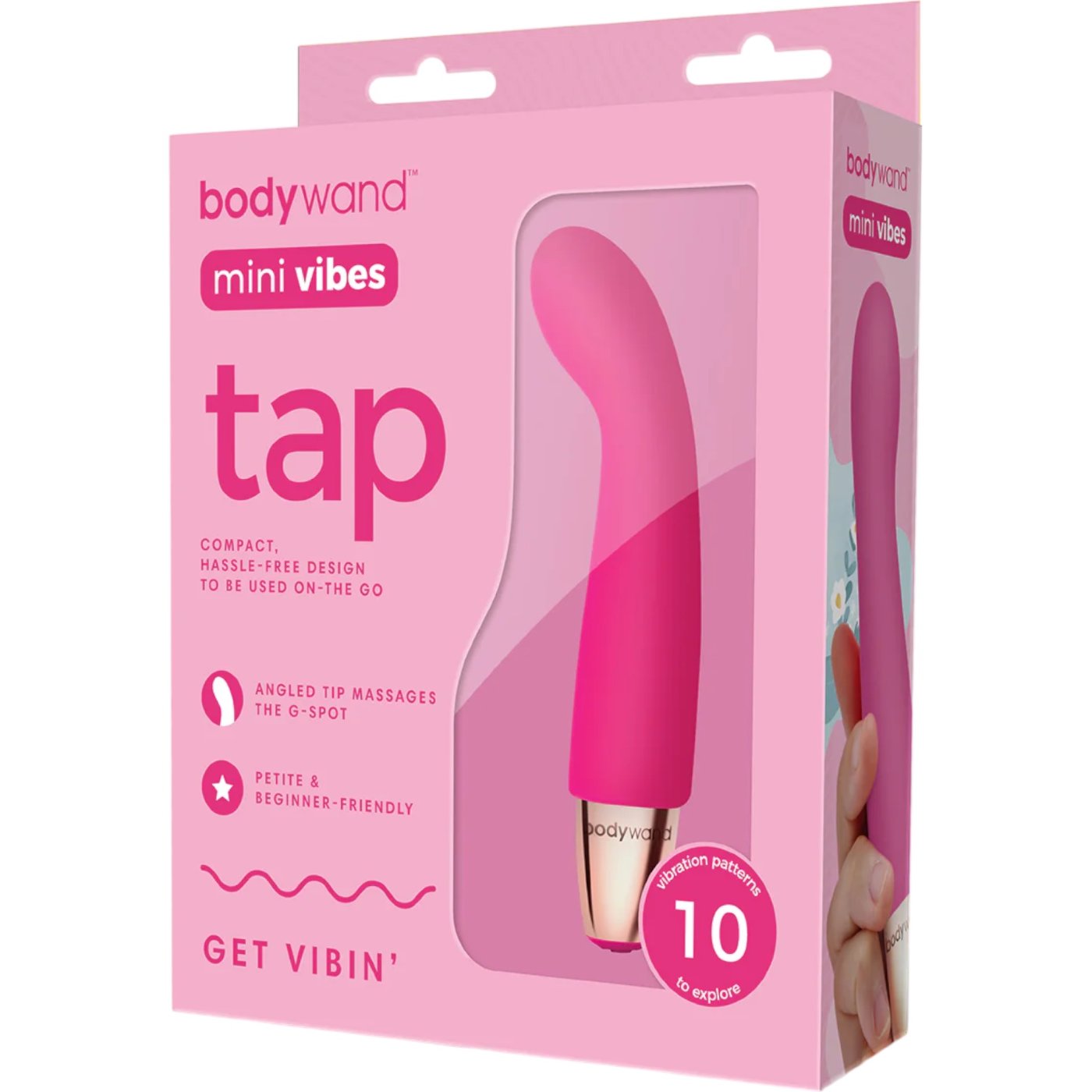 Bodywand Mini Vibes Tap Rechargeable G-Spot Vibrator