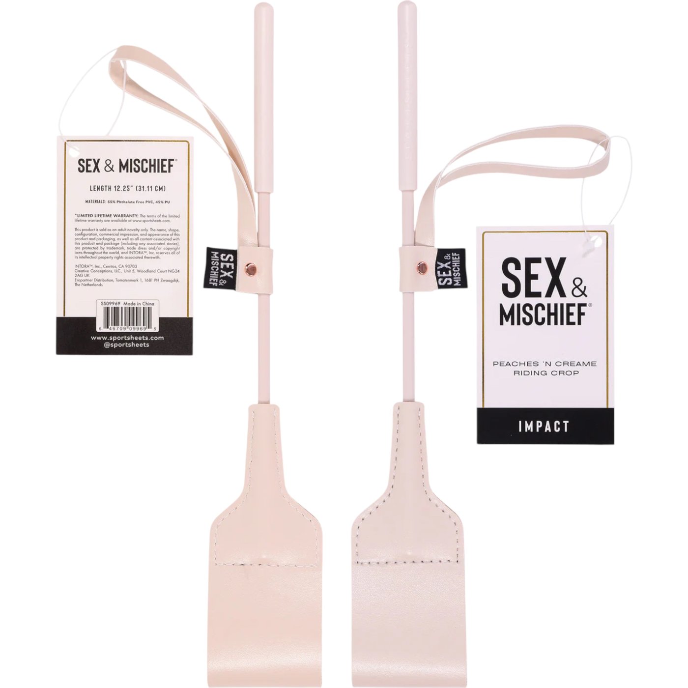 Sex & Mischief Peaches ‘n CreaMe Riding Crop