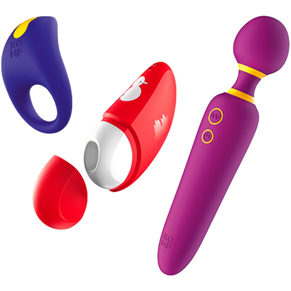 Romp Pleasure Sex Toy Kit (3 Piece)
