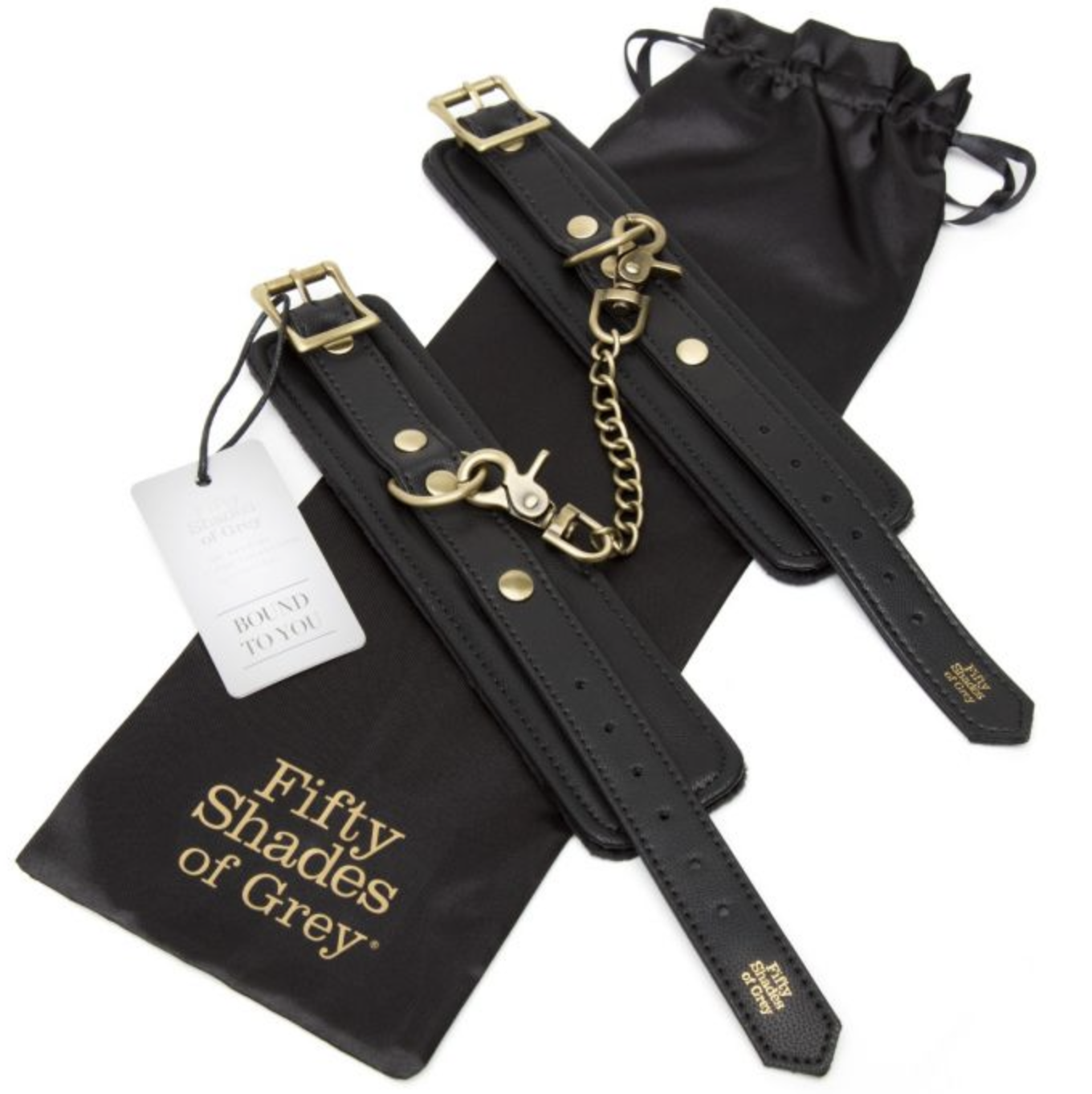 Fifty Shades of Grey Bound to You Wrist Cuffs