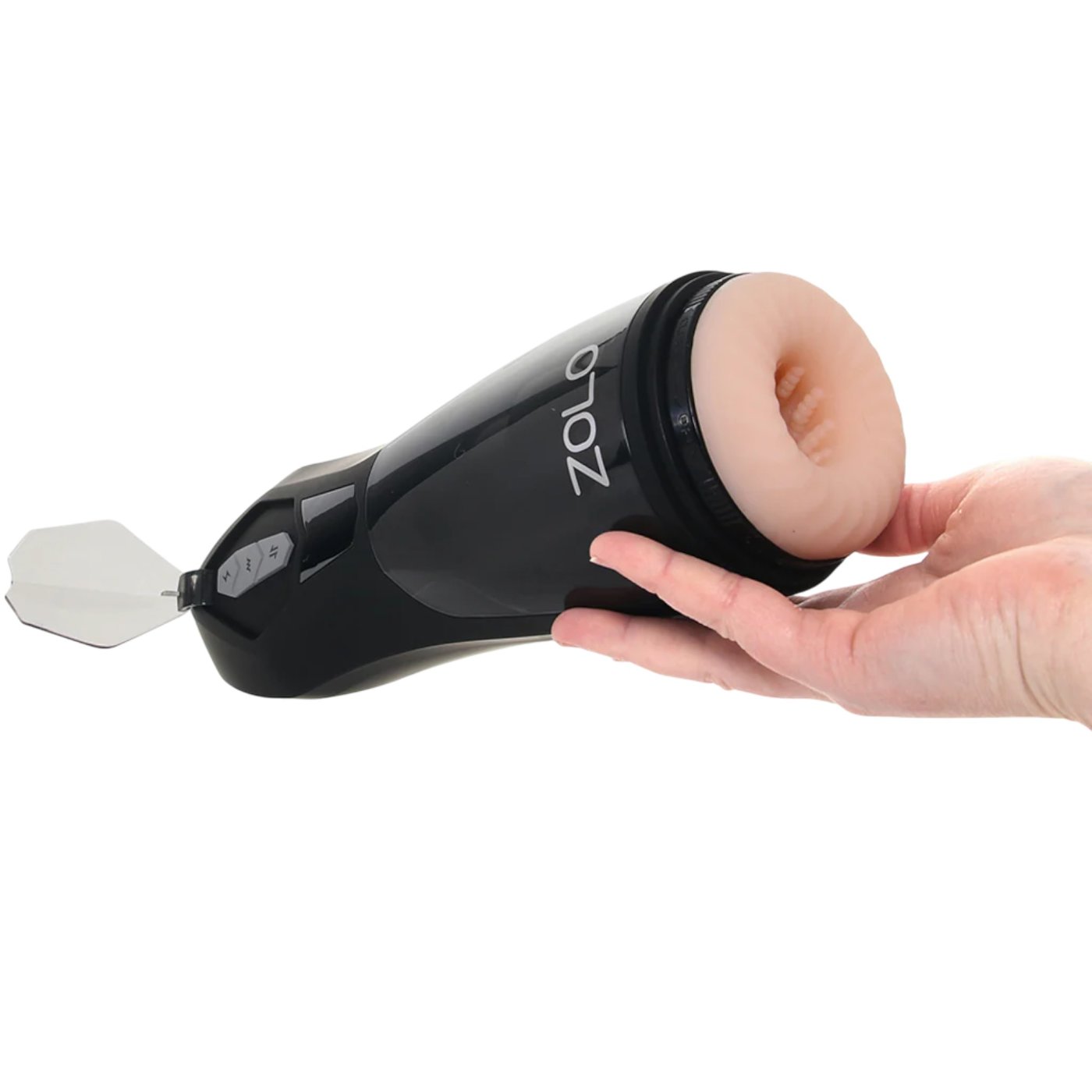 Zolo Lift Off One Touch Vibrating Thrusting Stroker Automatic Male Masturbator
