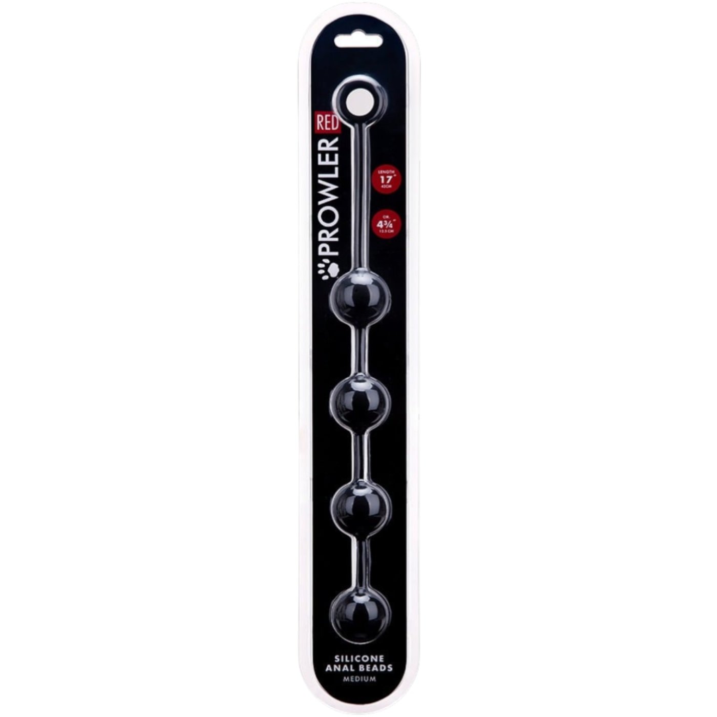 Prowler RED Silicone Anal Beads