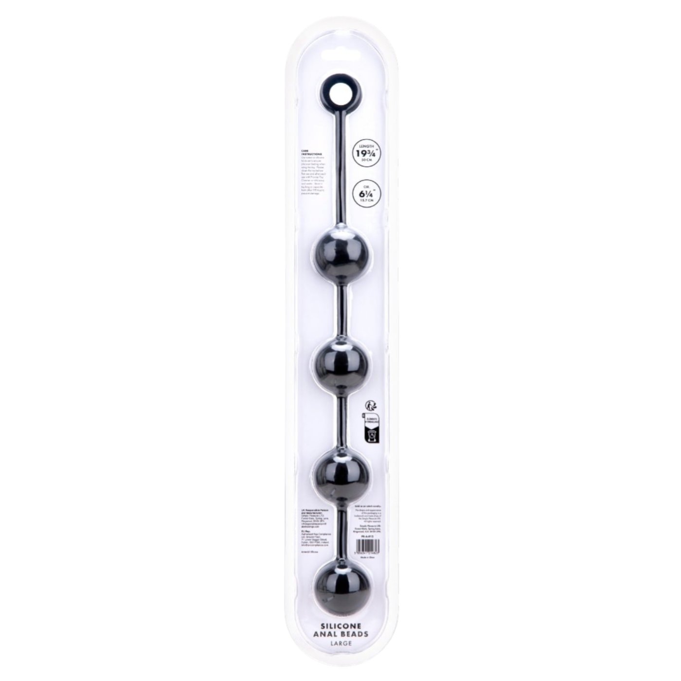 Prowler RED Silicone Anal Beads