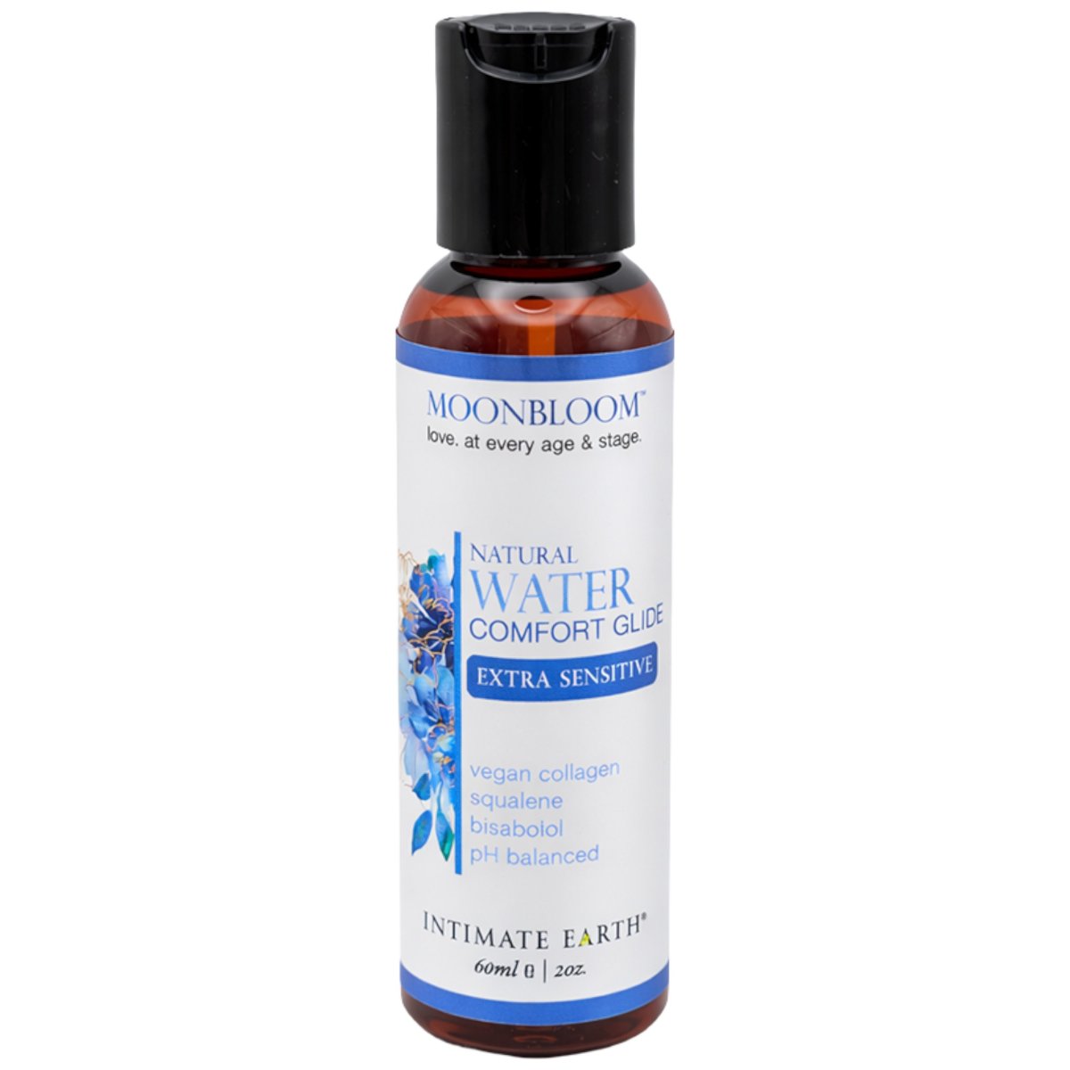 Intimate Earth MoonBloom Menopause Natural Water Comfort Glide, 60 ml