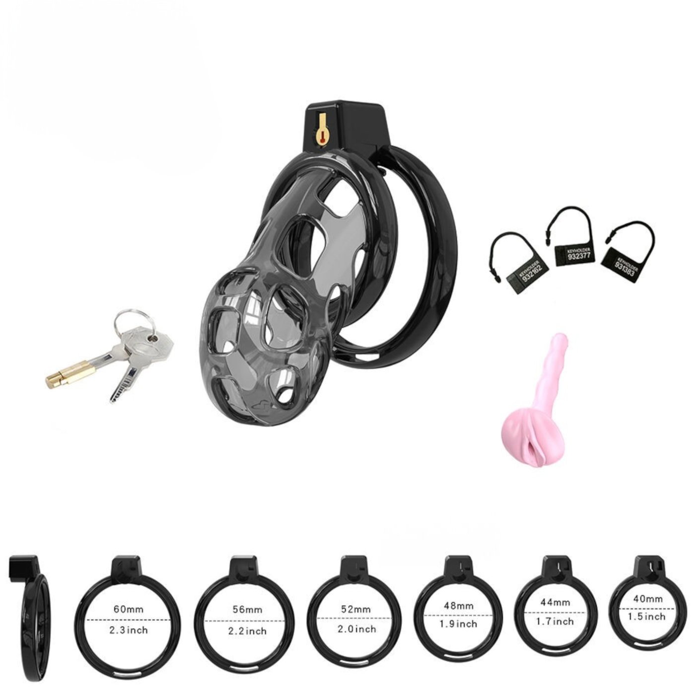 Cellmate Gladiator Soft Chastity Cage Size 2