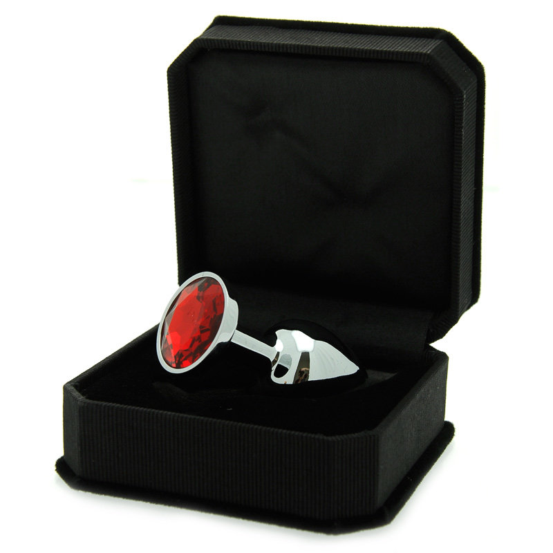 Rimba Small Stainless Steel Jewelled Butt Plug