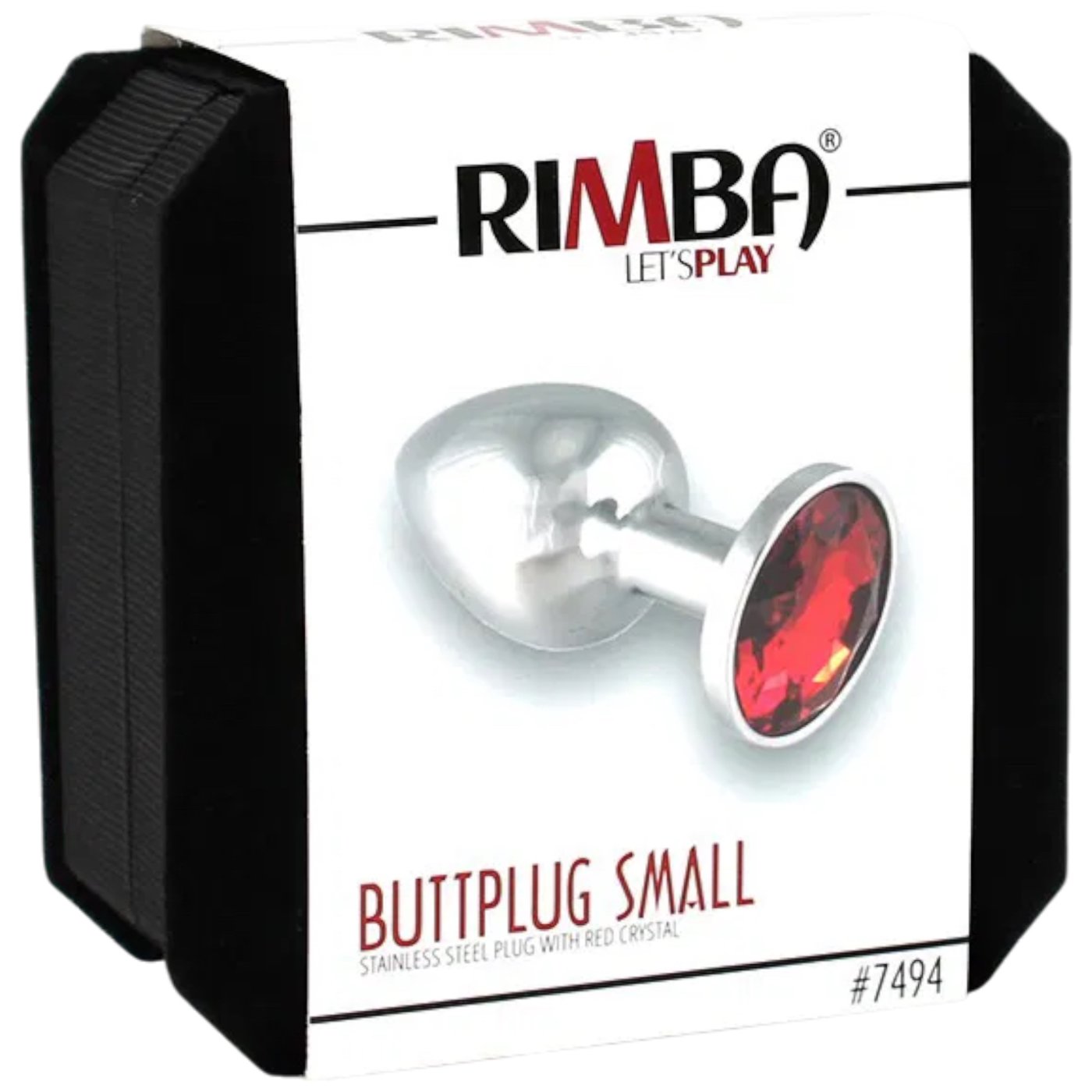 Rimba Small Stainless Steel Jewelled Butt Plug