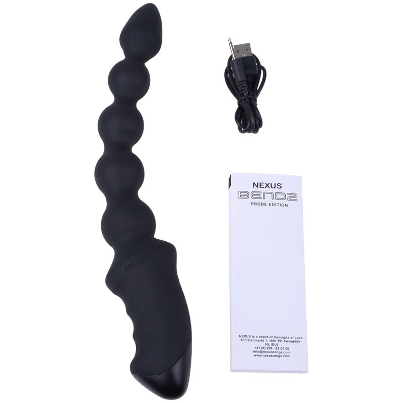 Nexus Bendz Bendable Rechargeable Vibrating Anal Beads
