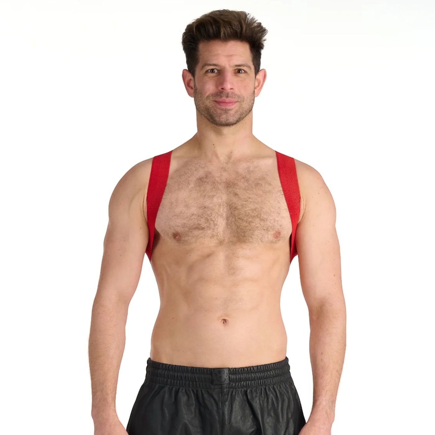 Prowler RED Sports Lite Elastic Chest Harness Red