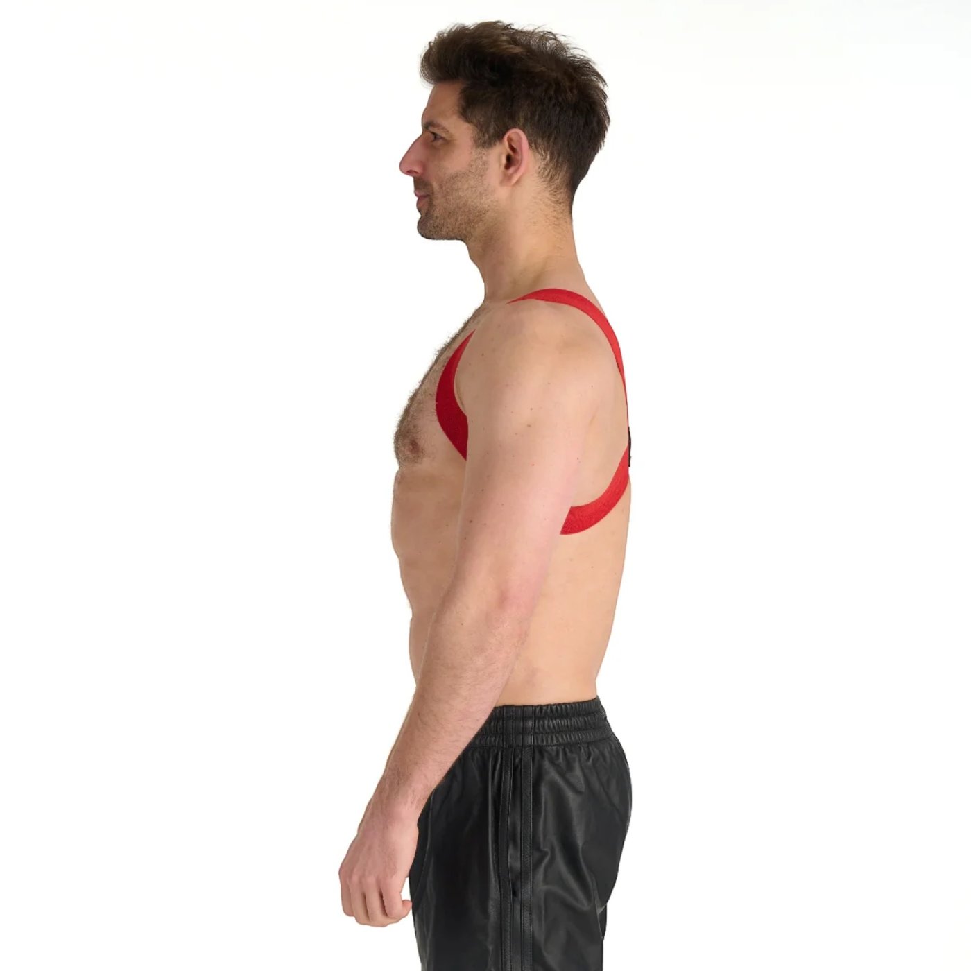 Prowler RED Sports Lite Elastic Chest Harness Red
