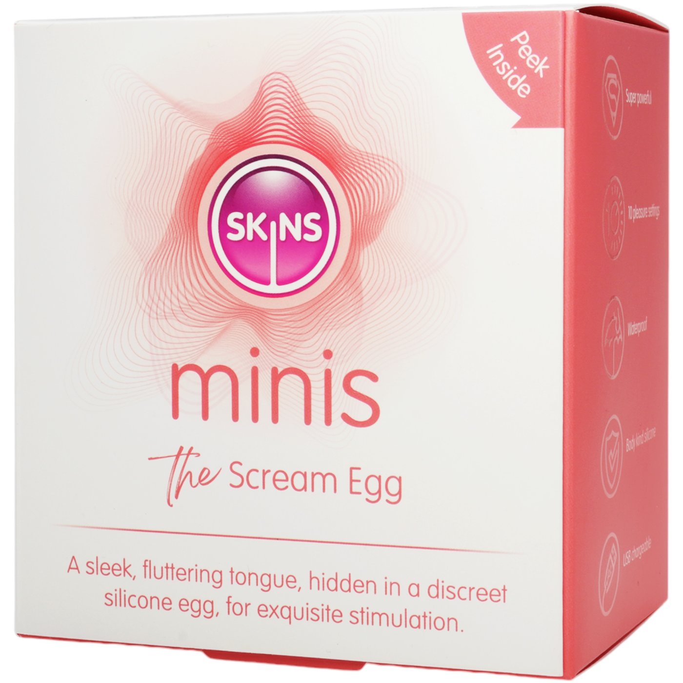 Skins Minis The Scream Egg Licking Clitoral Vibrator