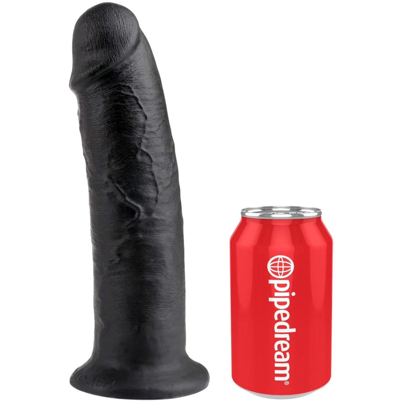 King Cock 10-Inch Girthy Realistic Dildo with Suction Cup
