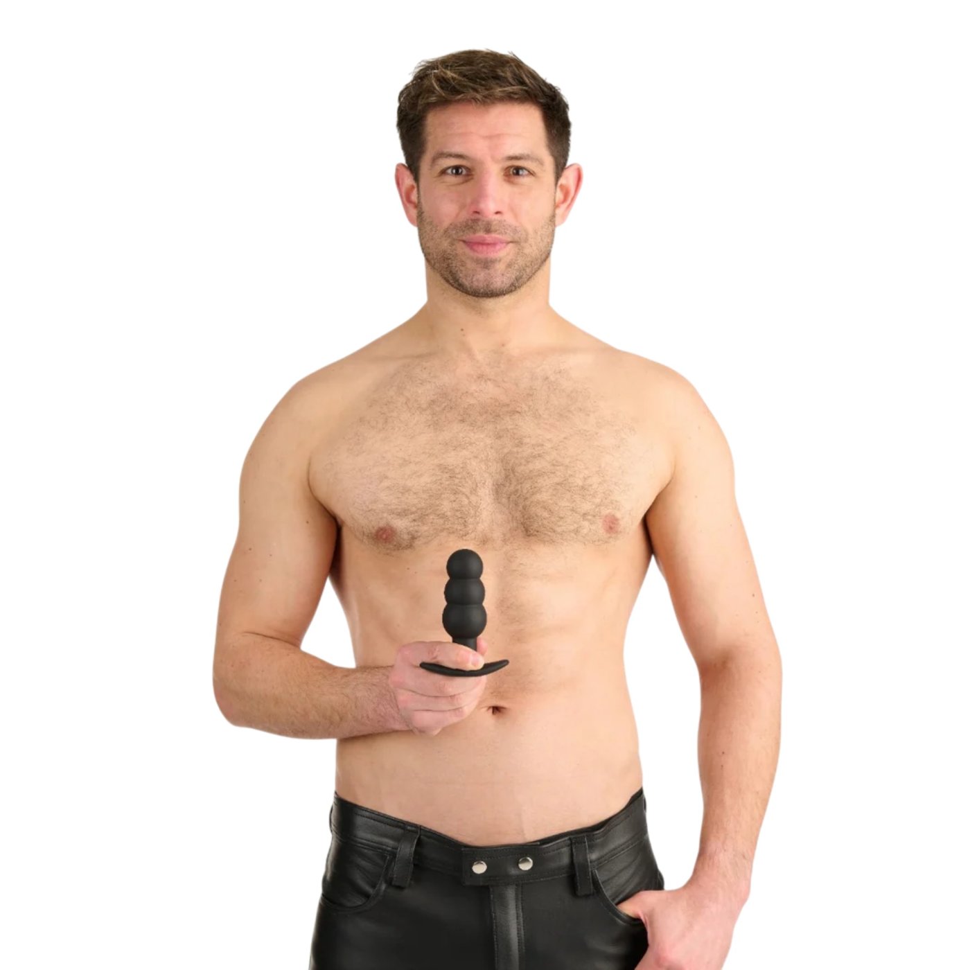 Prowler RED Bubble Rechargeable Vibrating Butt Plug with Remote