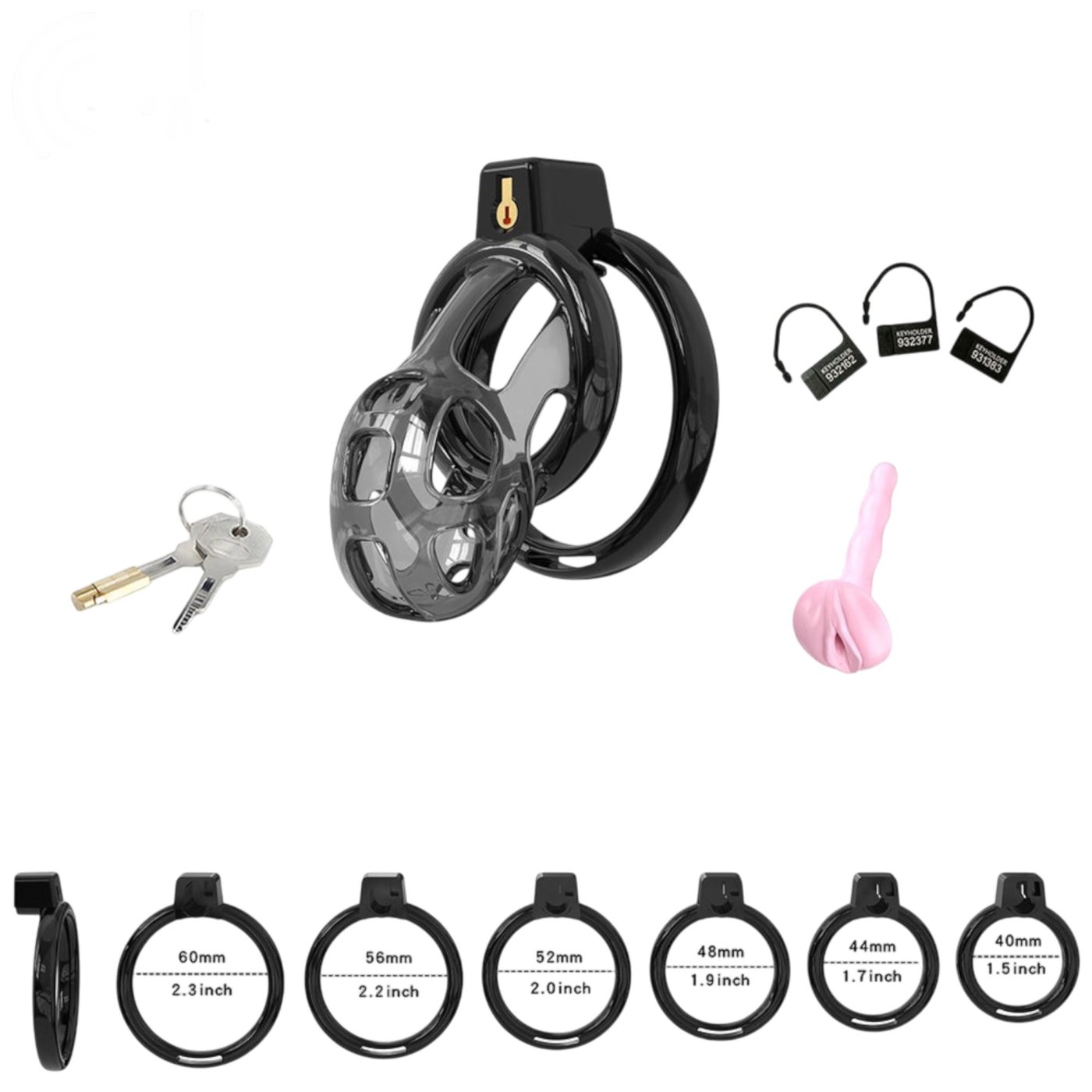 Cellmate Gladiator Soft Chastity Cage Size 1