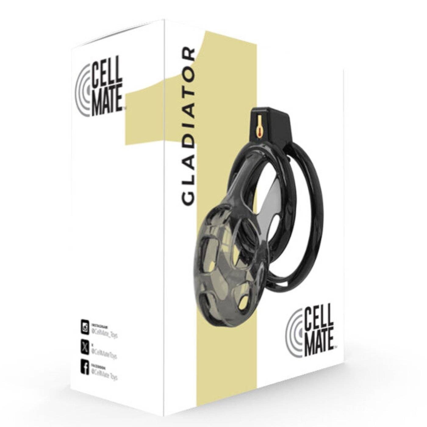 Cellmate Gladiator Soft Chastity Cage Size 1