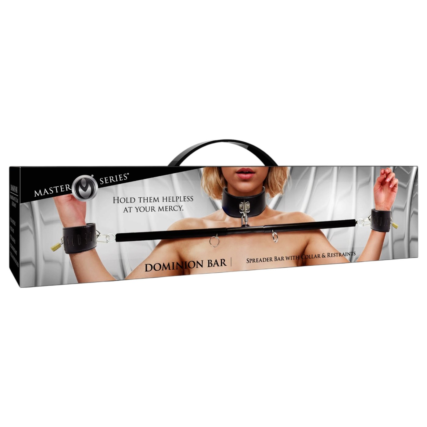 Master Series Dominion Spreader Bar with Collar and Wrist Cuffs