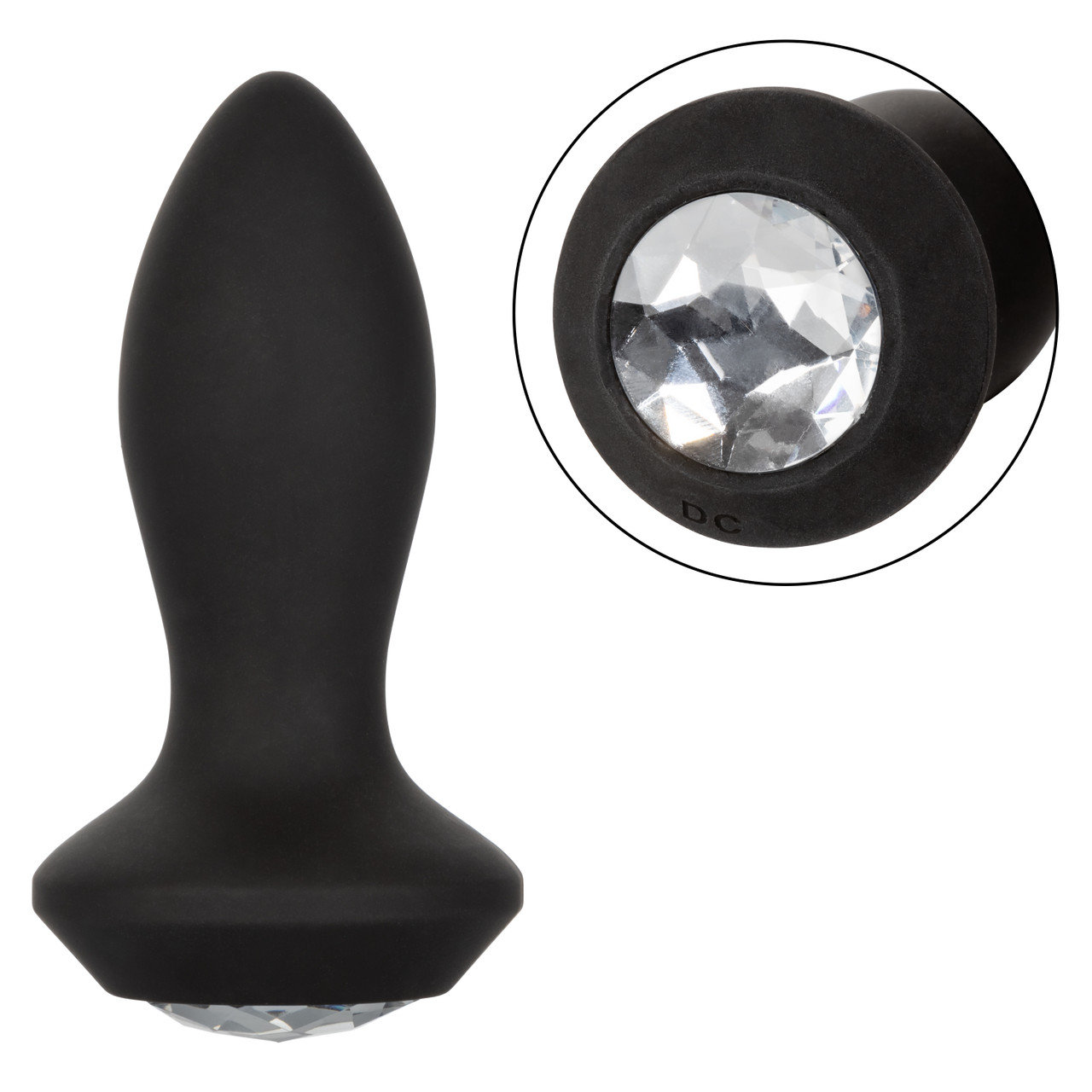 CalExotics Power Gem Vibrating Petite Crystal Probe 2.75 Inch