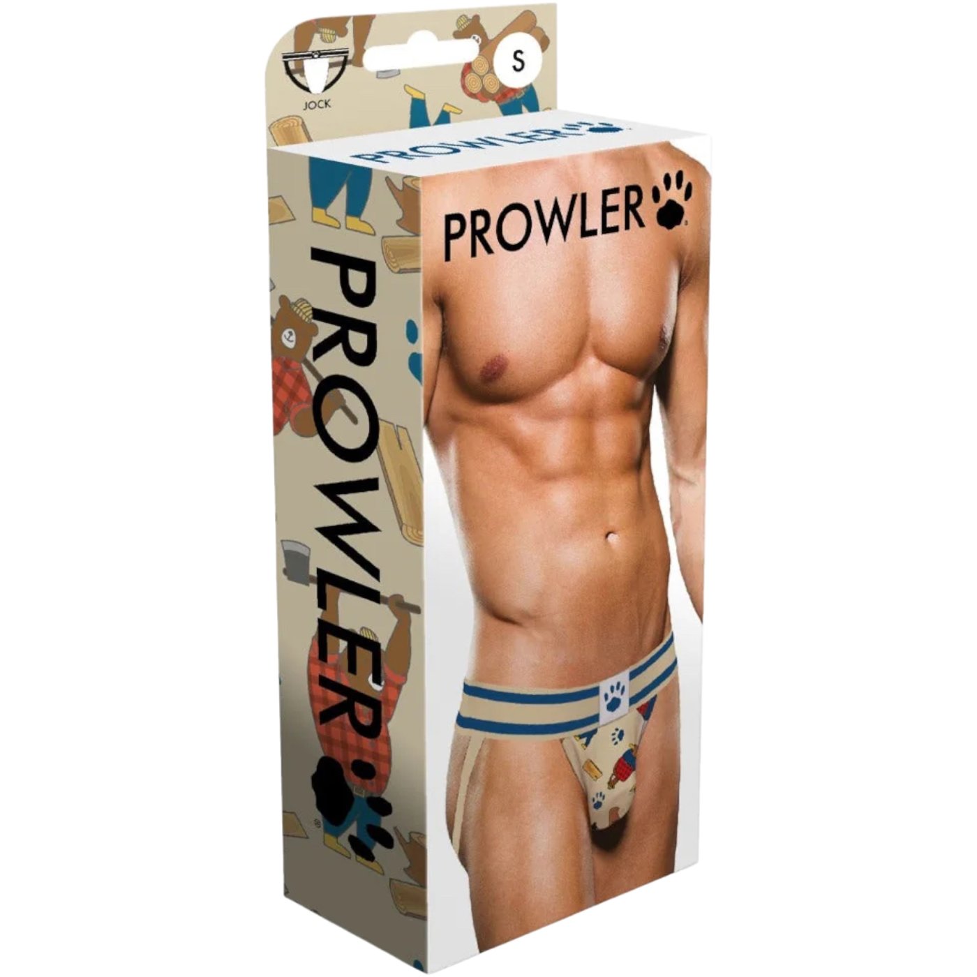 Prowler Lumberbear Jockstrap Beige