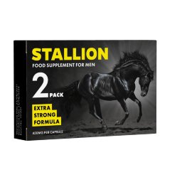 Stallion Herbal Libido Supplement 2 Pack