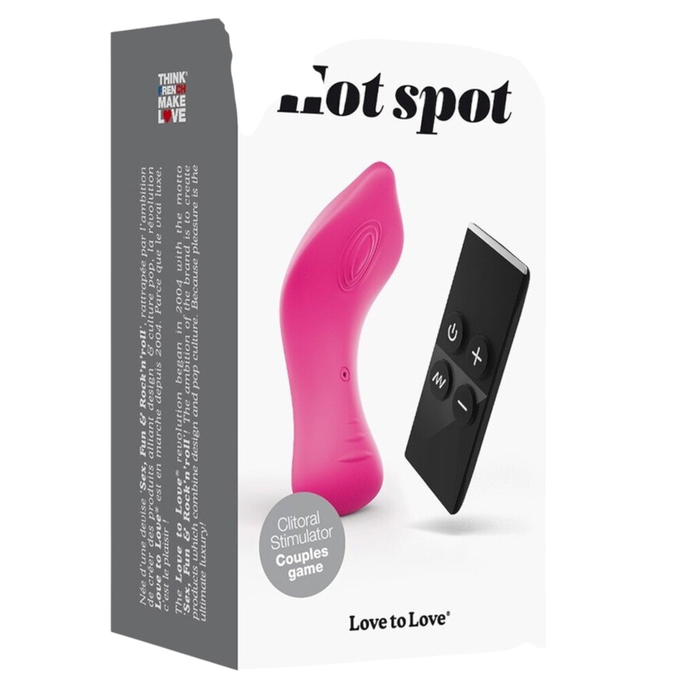 Love to Love Hot Spot Remote-Controlled Clitoral Vibrator