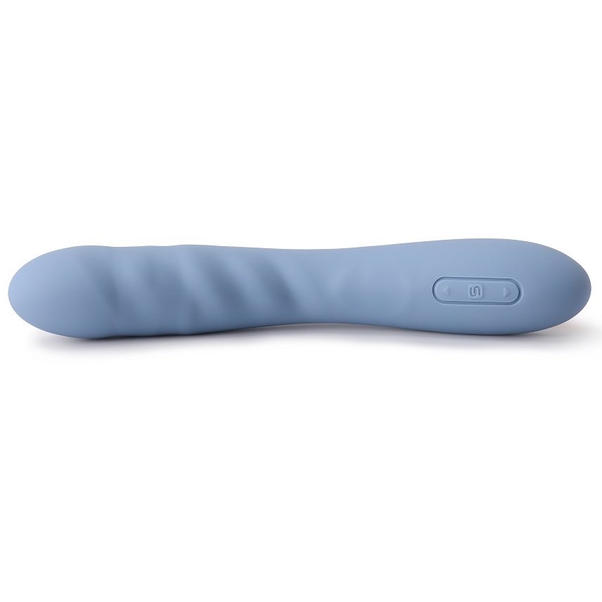 Svakom Ava Neo Interactive App Controlled Thrusting Vibrator Blue