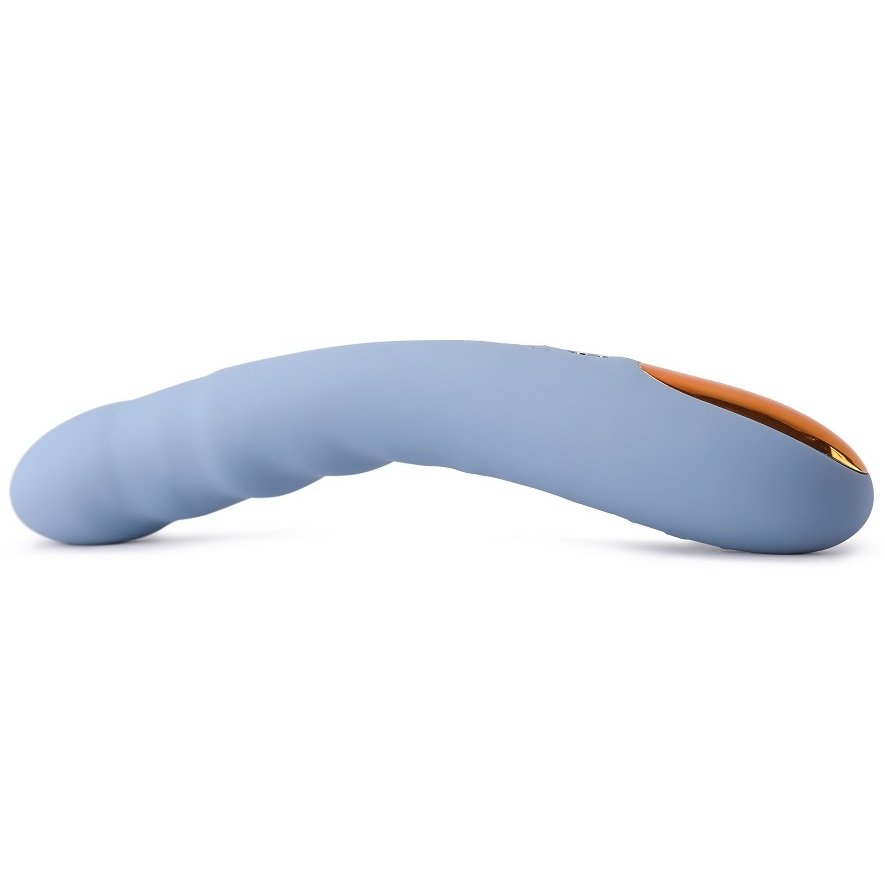 Svakom Ava Neo Interactive App Controlled Thrusting Vibrator Blue