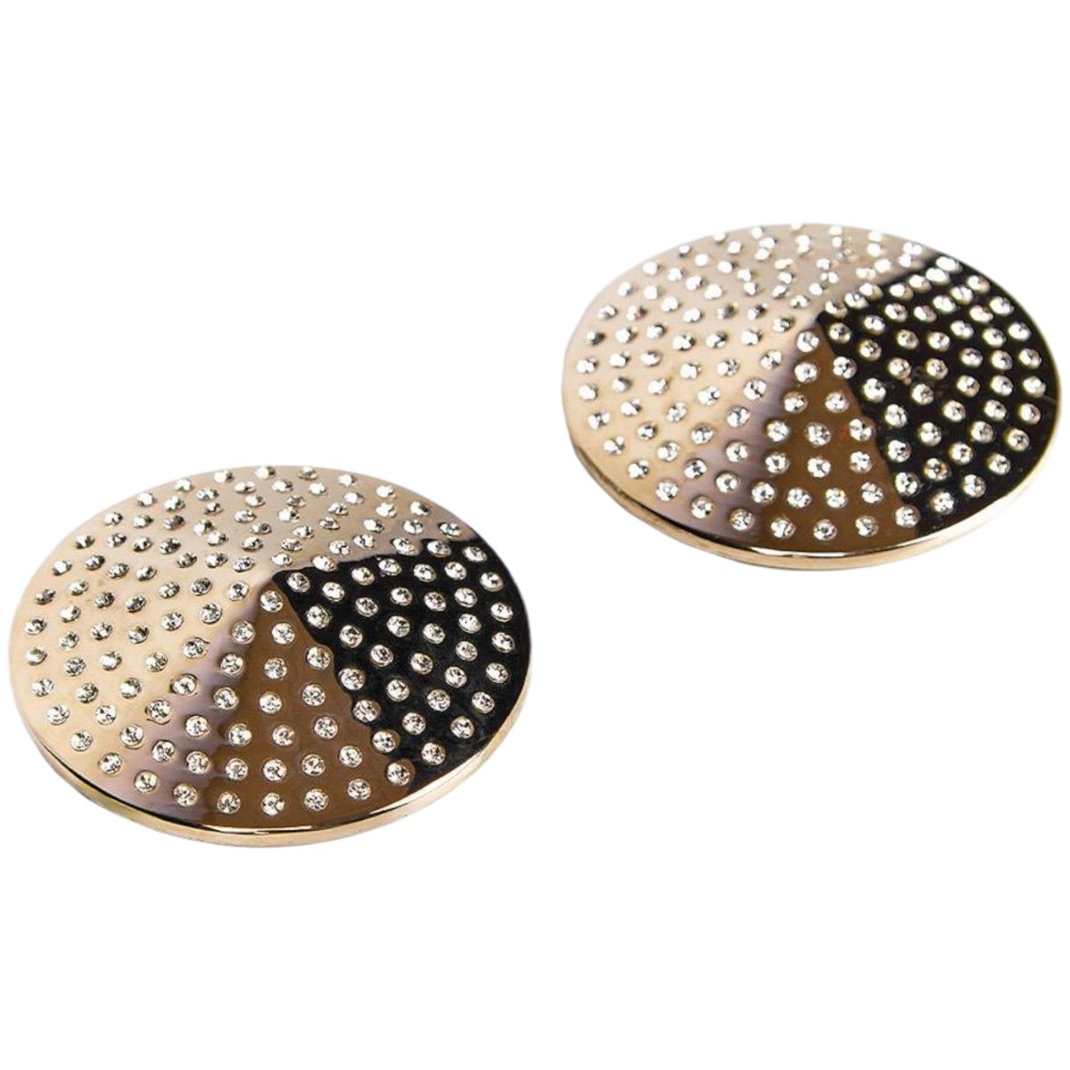 Guilty Pleasure Accents Glimmer Gaze Nipple Covers Pasties Gold