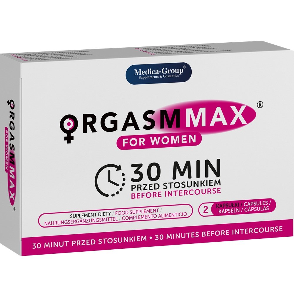 Orgasm Max For Women Libido Support Capsules (2-Pack)