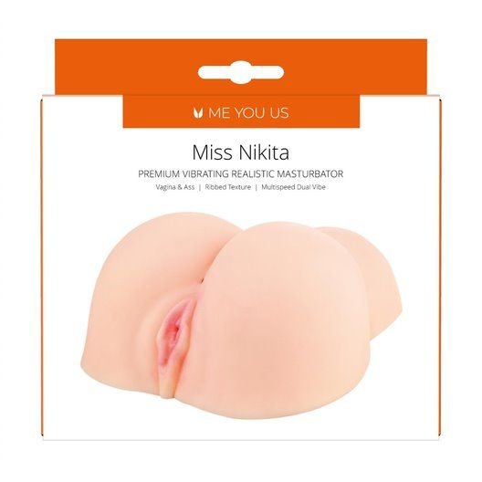 Me You Us Miss Nikita Premium Vibrating Realistic Masturbator
