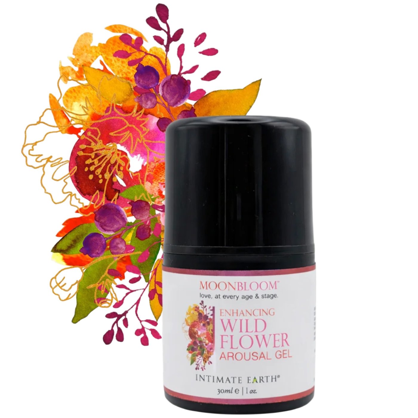 Intimate Earth MoonBloom Menopause Rejuvenating Wildflower Clitoral Arousal Gel