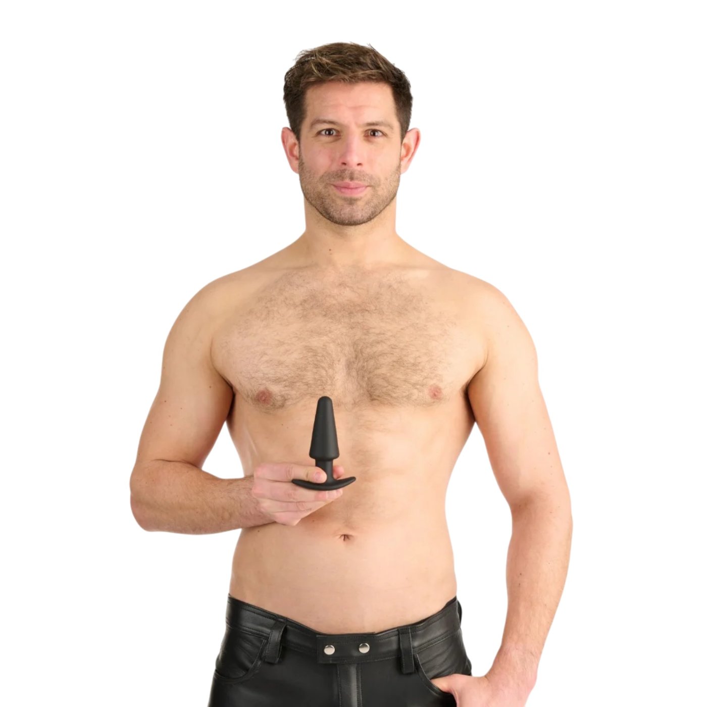 Prowler RED Tapered Rechargeable Vibrating Butt Plug with Remote